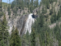 Closeup of Ouzel Falls